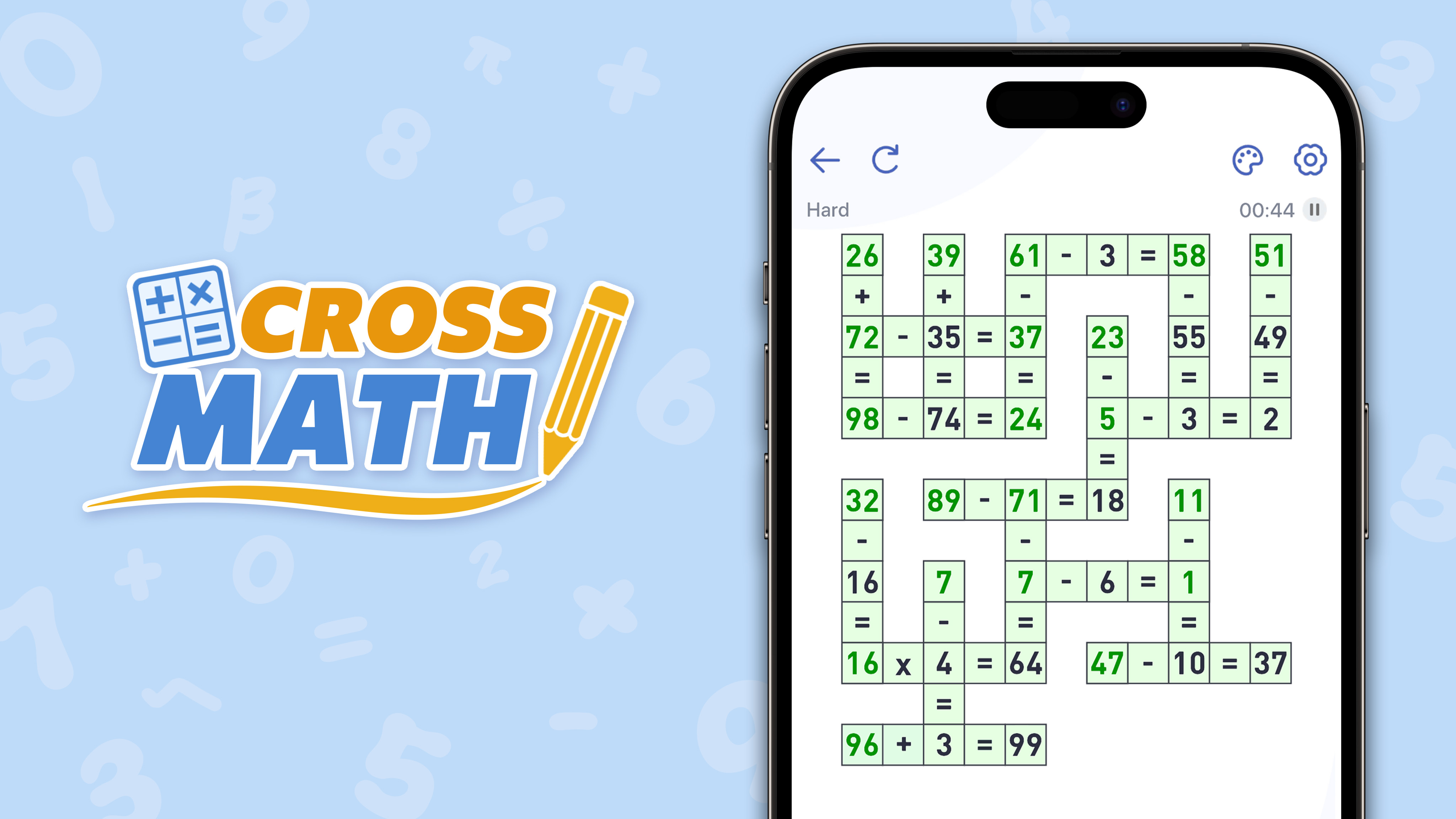 Math Cross:Train Your Brain